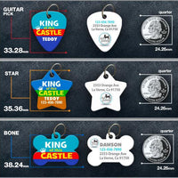 King of this Castle Pet ID Tag - Aw Paws