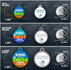 King of this Castle Pet ID Tag - Aw Paws