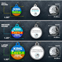 King of this Castle Pet ID Tag - Aw Paws