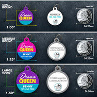 Drama Queen Pet ID Tag - Aw Paws