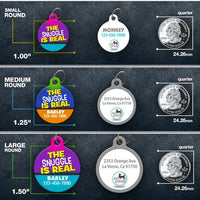 The Snuggle is Real Pet ID Tag - Aw Paws