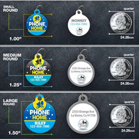 Phone Home Pet ID Tag - Aw Paws