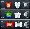 Naughty Boy Pet ID Tag