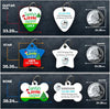 Santa's Little Helper Pet ID Tag - Aw Paws