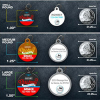 Merry Christmas Pet ID Tag - Aw Paws
