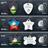 Drunk Santa Pet ID Tag - Aw Paws