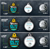 Chicks Dig My Rolls Pet ID Tag