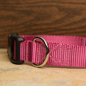 Rose Pink Dog Collar