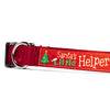 Santa's Little Helper Dog Collar
