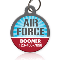 Air Force pet ID tag