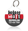 Badass Mutt Pet ID Tag