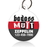 Badass Mutt Pet ID Tag