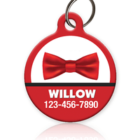 Bow Tie Pet ID Tag