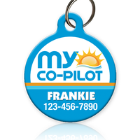 My Co-Pilot Pet ID Tag