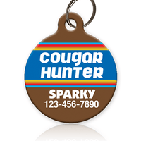 Cougar Hunter Pet ID Tag - Aw Paws