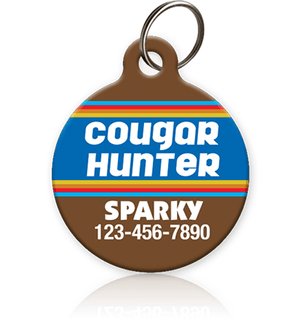 Cougar Hunter Pet ID Tag - Aw Paws
