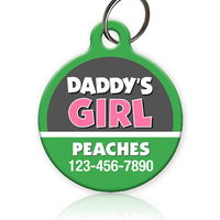Daddy's Girl Pet ID Tag - Aw Paws