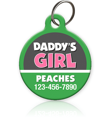 Daddy's Girl Pet ID Tag - Aw Paws