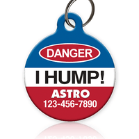 Danger I Hump Pet ID Tag - Aw Paws