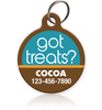 Got Treats Pet ID Tag - Aw Paws