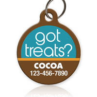 Got Treats Pet ID Tag - Aw Paws