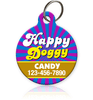 Happy Doggy Pet ID Tag - Aw Paws