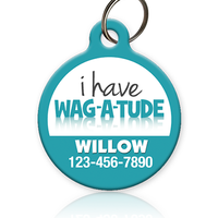 Wag-A-Tude Pet ID Tag