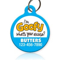 I'm Goofy Pet ID Tag