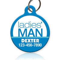 Ladies' Man Pet ID Tag