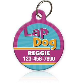 Lap Dog Pet ID Tag