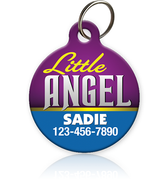 Little Angel Pet ID Tag