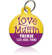 Love Muffin Pet ID Tag