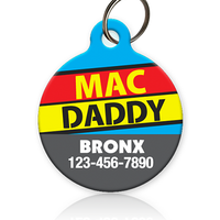 Mac Daddy Pet ID Tag