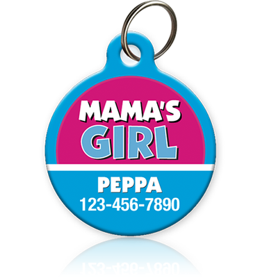 Mama's Girl Pet ID Tag