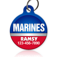 Marines Pet ID Tag - Aw Paws