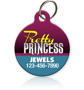 Pretty Princess - Pet ID Tag