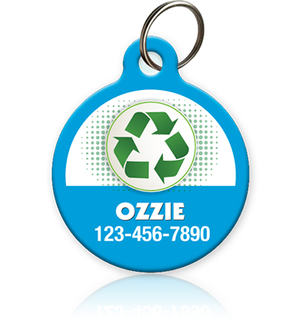 Recycle Pet ID Tag