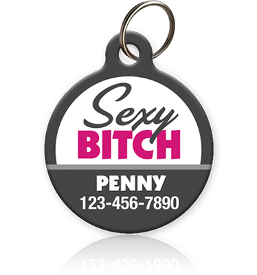 Sexy Bitch Pet ID Tag