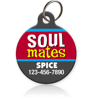 Soul Mates Pet ID Tag