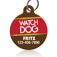 Watch Dog Pet ID Tag