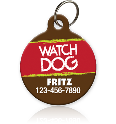 Watch Dog Pet ID Tag