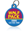 Wolf Pack Pet ID Tag