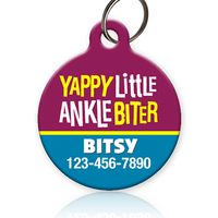Ankle Biter Pet ID Tag