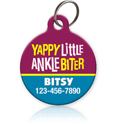Ankle Biter Pet ID Tag