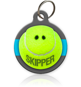 Tennis Pet ID Tag