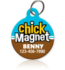 Chick Magnet Pet ID Tag - Aw Paws