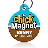 Chick Magnet Pet ID Tag - Aw Paws