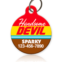 Handsome Devil Pet ID Tag - Aw Paws
