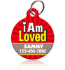 I Am Loved Pet ID Tag - Aw Paws