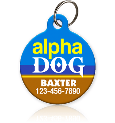 Alpha Dog Pet ID Tag